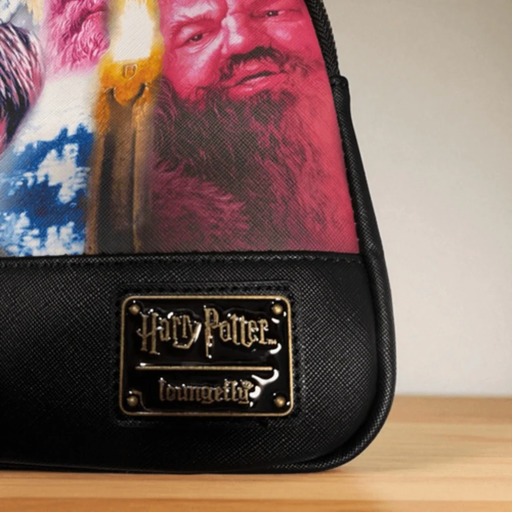 Loungefly Harry Potter Trilogy Triple Pocket Mini Backpack NWT